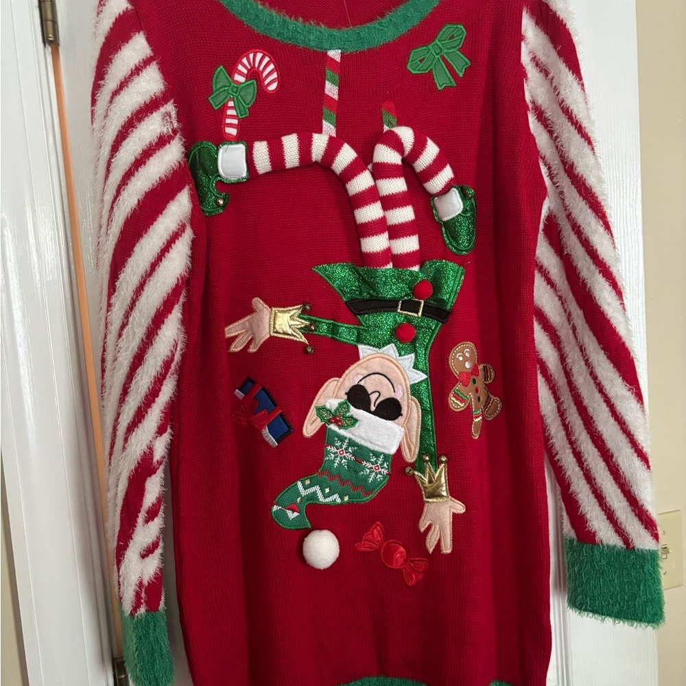 Christmas ugly sweater dress